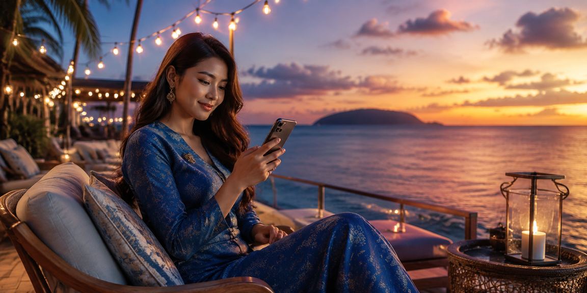 Pengguna VIP Kota Kinabalu menyediakan telefon untuk memasang aplikasi g60