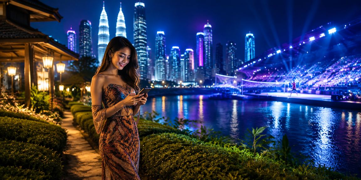Pengguna Kuala Lumpur menyemak soalan lazim g60 pada telefon pintar dengan batik