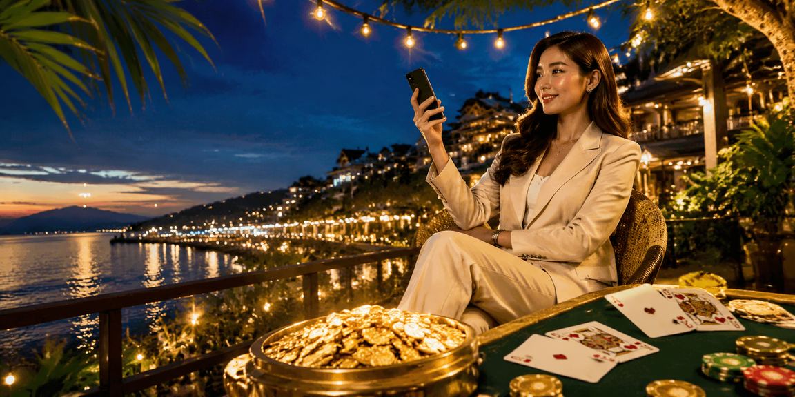 Pemain Malaysia bermain Teen Patti secara dalam talian dari peranti mudah alih