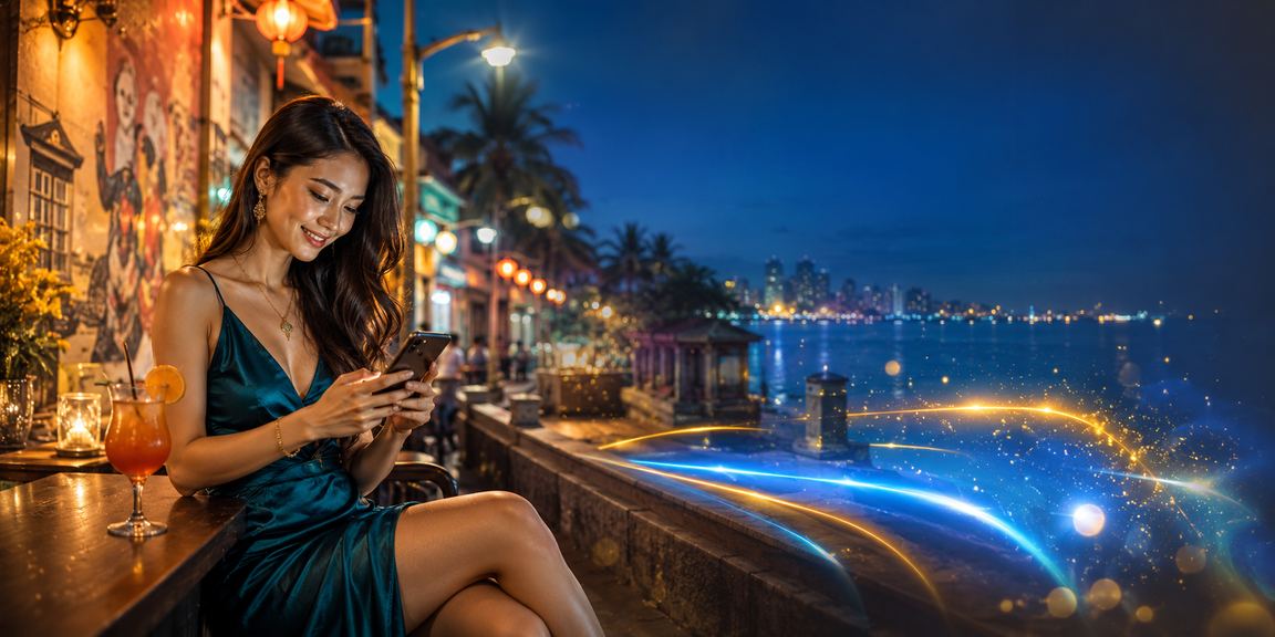 Pengguna Pulau Pinang menggunakan platform kasino mudah alih g60 di telefon pintar